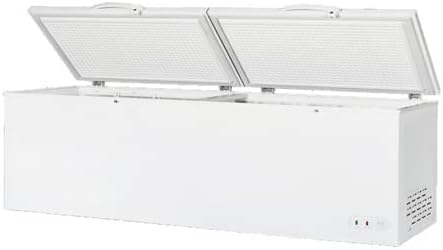 Kratos Commercial Chest Freezer, 23. Cu Ft Capacity, Solid Top, White, Large Storage (69K-750)