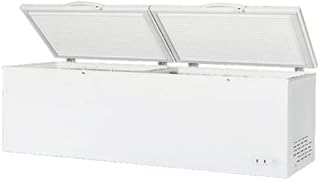 Kratos Commercial Chest Freezer, 23. Cu Ft Capacity, Solid Top, White, Large Storage (69K-750)
