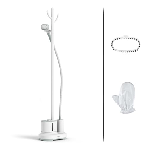 Tefal Origin Home Kledingstomer, Minimalistische Kledingstomer Om ook je kleding op te hangen, Snelle opwarmtijd van 45 seconden, Cont. Stoomopbrengst tot 42 g/minuut, Zuiverende Stoomkracht, IT3274E1