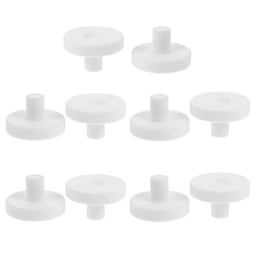 TOYANDONA 10 Piezas Bases Cerámicas para Coral Soporte Tipo T para Acuario Reproducción y Cultivo de Corales Estantes Resistentes y Duraderos para de Coral