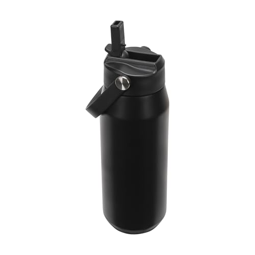 Image of PUMA Unisex Adult 24oz Insulated Stainless Steel Water Bottle With Straw & Carry Handle