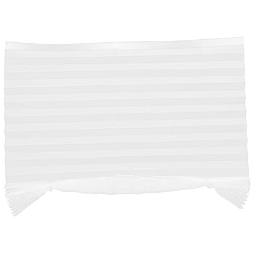 Alipis Self-Adhesive Pleated Door Blinds No Drill Privacy Shades Blackout Curtains for Living Room Bedroom Easy Installation