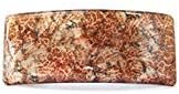 Made In France Belle Le Paris Tortoise Shell Multi Color 3 x 1.5 Inches Large Hair Barrette Q8