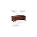 Alera Valencia Series 72 by 36 by 29-1/2-Inch Desk Shell, Medium Cherry