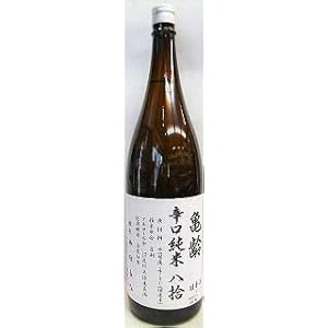 【純米】【広島】亀齢（キレイ） 辛口純米 八拾 1800ml" 