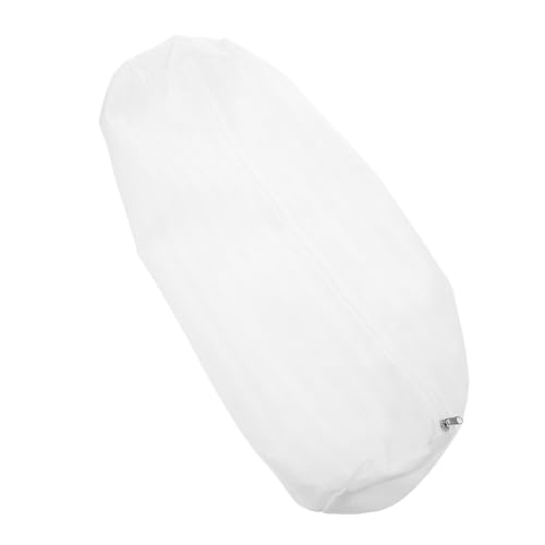 HOODANCOS Funda para Almohada Cilíndrica 15x50 Cm Cremallera Suave y Transpirable, Forro Interior Extraíble, Funda para Almohada Cervical Redonda para Cama y Sofá