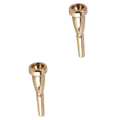 VICASKY Boquillas Para Banda De Guerra 2 Piezas En Forma De De Jazz Bobby Show Reemplazo De En Oro De...