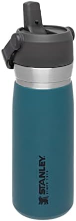 Stanley IceFlow Stainless Steel Water Bottle with Straw 0.65L / 22OZ Lagoon  Leakproof Insulated Water Bottle - Keeps Cold for 12+ Hours - BPA-Free Thermos Flask - Dishwasher Safe