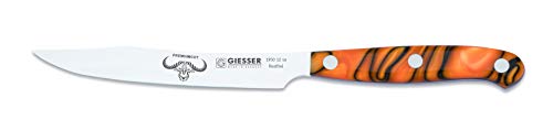 Giesser Messer Qualitätsmesser Küchenmesser Premiumcut Steak No. 1 Steakmesser 4er Set (Spicy Orange)