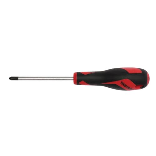 Teng Tools PH2 x 3.9 Inch/100mm Head Phillips Screwdriver + Ergonomic, Comfortable Handle - MD948N1