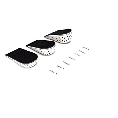 Height Increase Insole Heel Lift Insert Invisible Half Increased Heel Shoe Lift Half Elevator Insole Memory Foam Taller Heel Shock Absorption for Women Men 4CM 1 Pair
