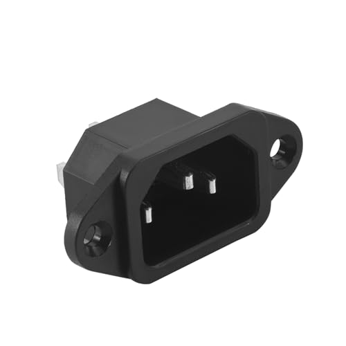 Rtxbvg Conector Entrada de Alimentacion Panel PCB IEC 320 C14 Macho 3