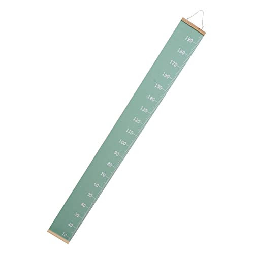 ibasenice 1pc Creative Hanging Height Chart for Modern Wall Decor with Measure Tool Easy Install for Nursery and Playroom Stylish Growth Tracker Avocado