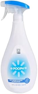 Pooph Pet Odor Eliminator, 32oz Spray - Dismantles Odors on a Molecular Basis, Dogs, Cats, Freshener, Eliminator, Urine, Poop, Pee, Deodorizer, Natures, Puppy, Fresh, Clean, Furniture, Potty, Safe