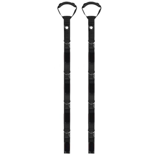 Almacenamiento de cable de extensión con 2 correas resistentes para mangueras y cuerdas 8