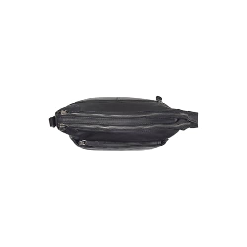 Bolso bandolera Tivra: bolso de hombro negro para mujer 3