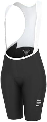 INBIKE Fietsbroek voor dames, 3D-gepolsterd, sneldrogend, zomer, uv