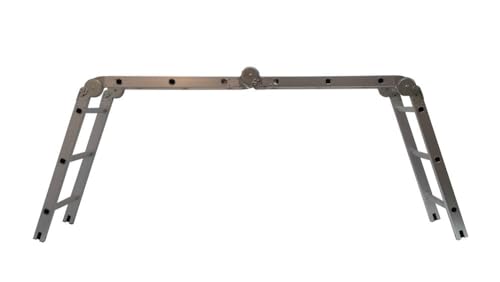 Escada Articulada de Aluminio Multifuncional 4x3 12 Degraus e Handy Box Gratís