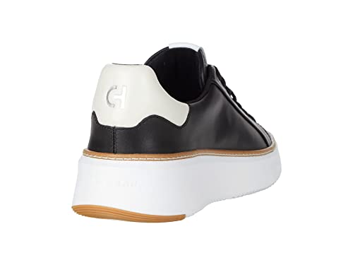 Cole Haan Cole Haan Womens Grandpro Topspin Sneaker, Black/Optc Wht/Cyber Yellow, 5-B US
