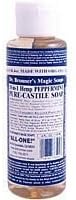 Dr. Bronner's Liquid Soap, Magic All One Pure Castile, Peppermint 18 In 1, 4 Fluid Ounce