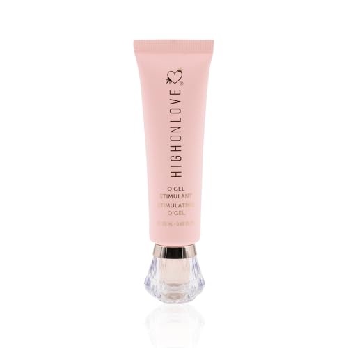 High On Love O Gel - Feminine Care Personal Gel Moisturizer for Women - An All Natural, Water Based, Gentle Formula for Dryness Relief - Vegan & Cruelty Free (20 ml)