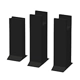 ZBIianxer Ensemble de 3 Supports Portables réglables pour Ordinateur Portable, inclinaisons Multiples, hauteurs d ' Inclinaison, en Plastique léger pour Les espaces de Travail de Bureau, latéral