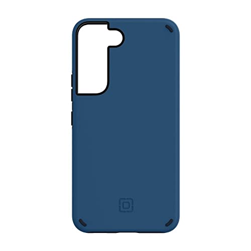 Incipio Duo Case for Samsung Galaxy S22 – Wireless Charging Compatible, Slim Dual-Layer Protective Case with 12ft Drop Protection, Shock-Absorbing, Scratch-Resistant Cover Navy
