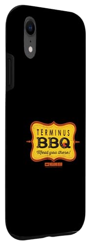 Coque iPhone XR The Walking Dead Terminus BBQ en silicone noir