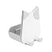 Lidylinashop Organizador Sartenes Y Tapas Estante Cocina Organizador Pan Tapa Organizador Tapa Soporte Grey