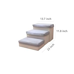 Dog-Stairs-with-Storage-3-Tiers-Non-Slip-Pet-Steps-for-High-Beds - Cucciolini Doodles   Dog-Stairs-with-Storage-3-Tiers-Non-Slip-Pet-Steps-for-High-Beds