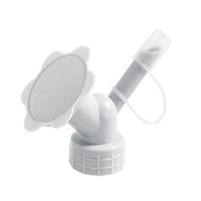OUMIFA Plante Arrosoir Buse Portable intérieur 2 en 1 Irrigation Plastique pommeau de Douche Sprinkler Arroseur de Jardin (Color : Grey) Cover