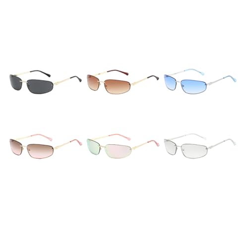 Fashion Sunglasses Women Vintage Silver Cat Eye Men Punk Eyewear Uv400 Driving Shades3