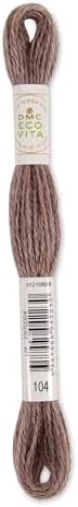 DMC Eco Vita Organic Wool Thread - Henna from the Plains, 17-1/2 yds image 2