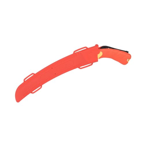 TOGEVAL 1 Pieza de podar banda de mano portátil para exteriores pequeño carpintería serrucho de poda segueta de corte para trabajar la madera el plastico rojo