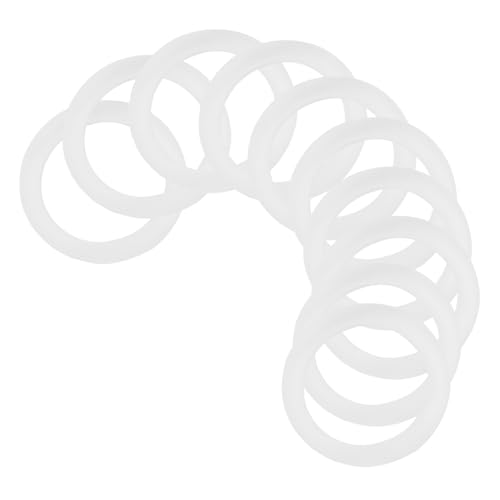 Mikinona Replacement Grease Trap Separator for Hot Dogs 10pcs Rubber Gear Chain Rings for Sausage Machine