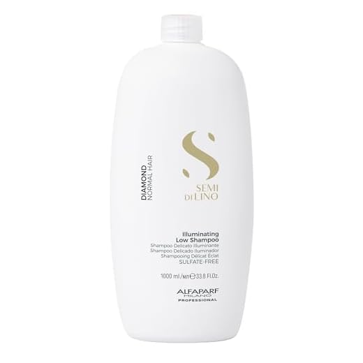 Alfaparf Milano Semi Di Lino Diamond Illuminating Low Shampoo 1000ml - champú