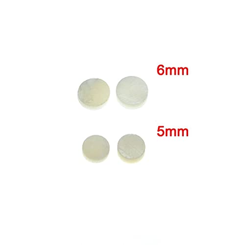 Dopro 20pcs 5x2mm Natural White Mother of Pearl Shell Inlay Fingerboard Fretboard Dots for Guitar Bass Ukulele Banjo - Image 4