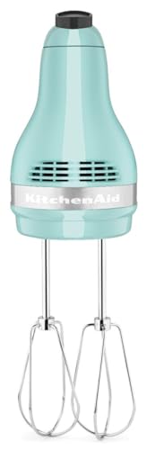 Image of KitchenAid 5 Ultra Power Speed Hand Mixer - KHM512,Aqua Sky,(Pack of 2)