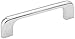 Jeffrey Alexander 264-96PC Alvar Cabinet Pull, Polished Chrome