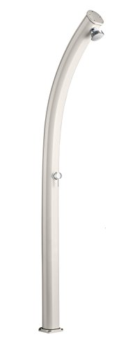 Ducha A Calefacción Solar Arkema A500/9001 Jolly Arena Ducha Solar Dal Diseño Curvo Totalmente De Aluminio Tratamiento Anticorrosión