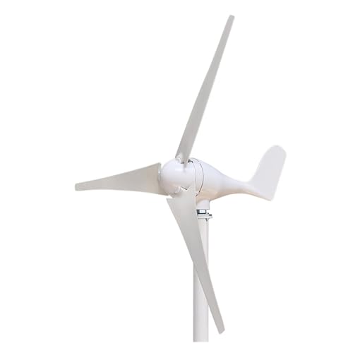 Turbina eólica con 3 palas aerodinámicas de alta eficiencia y generador eólico de 300W