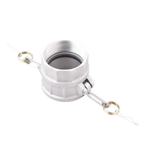 Acoplador tipo D de aluminio hembra de 4 pulgadas NPT para mangueras industriales de fluidos 3