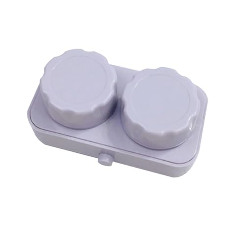 Veemoon 1 Pieza Caja de Limpieza Eléctrica para Lentes de Contacto de Lentes Limpieza Rápida Especial para Uso Casa y Duraderos