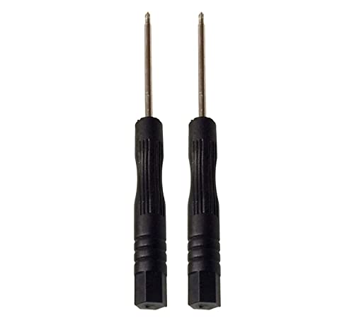 Image of Brain Freezer Pack Of 2 Hexagon Shaped Mini Screwdriver for Watches, Glasses repair maintenance Tool Black