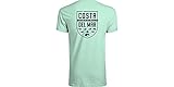 Costa Del Mar Men's Species Shield Short Sleeve T Shirt, Chill, XX-Large