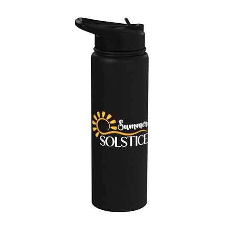 Summer Solstice Festival Stainless Steel Insulated Water Bottle