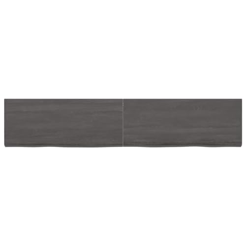 Estantes de pared de roble macizo 200 cm para solucionar falta de espacio 4