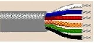 9431 22 AWG 20C Stranded Non-Shielded Communications & Control Cable CMG FT4 UL AWM Style 2576 - Chrome Belden (1000FT)