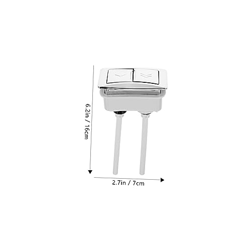 DOITOOL Kit De Vaso Sanitário Com Descarga Dupla Tanque De Água Botão De Substituição Do Vaso Sanitá