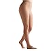 EvoNation Women's USA Made Open Toe Compression Pantyhose 20-30 mmHg Firm Pressure Medical Quality Ladies Waist High Sheer Support Stockings - Best Circulation Panty Hose (Medium, Tan Beige Nude)